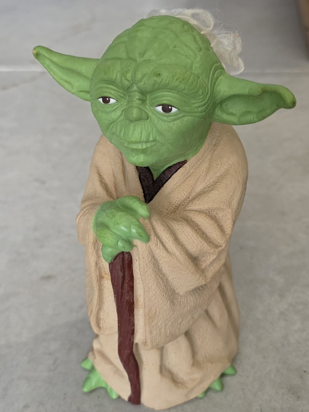 Vintage Yoda Rubber Hand Puppet - Lucasfilm Ltd. 1981